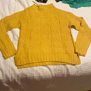 J.Crew yellow sweater